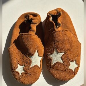 Brown Star Kids Shoes
